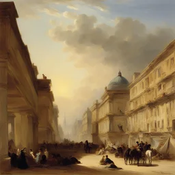 a city by Franz Xaver Winterhalter