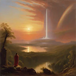 a city by Frederic Edwin Church