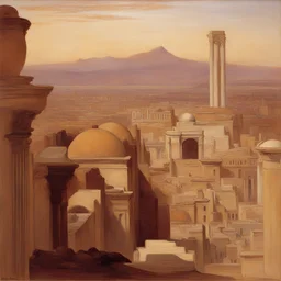 a city by Frederic Leighton