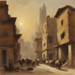 a city by Frederick Arthur Verner