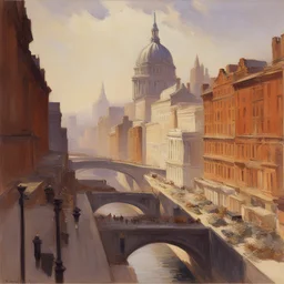 a city by Frederick Judd Waugh