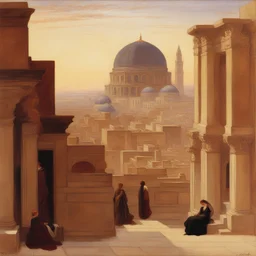 a city by Frederick Lord Leighton