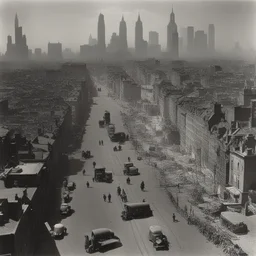 a city by Fritz Henle