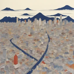 a city by Fuyuko Matsui