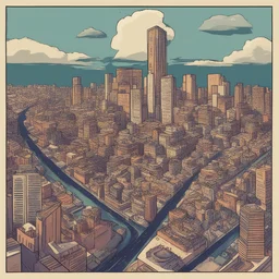 a city by Gen Paul