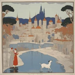 a city by George Barbier