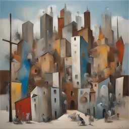 a city by George Condo
