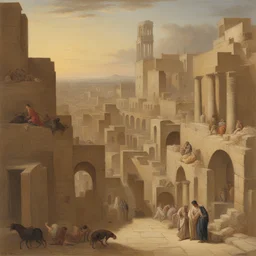 a city by George Dionysus Ehret
