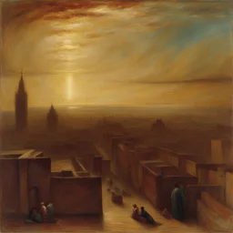 a city by George Frederic Watts