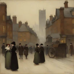 a city by George Henry Boughton