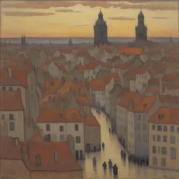 a city by Georges Lemmen