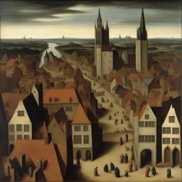 a city by Gerard David