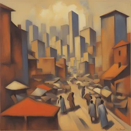 a city by Gerard Sekoto