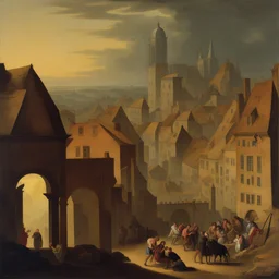 a city by Gerard van Honthorst