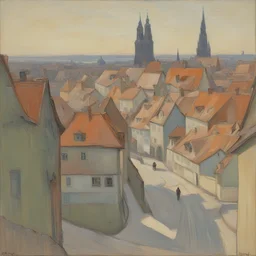 a city by Gerhard Munthe