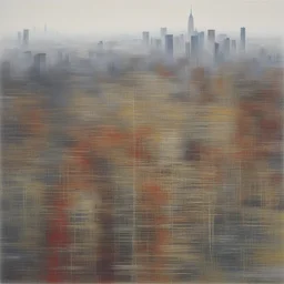 a city by Gerhard Richter