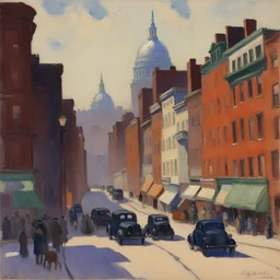a city by Gifford Beal