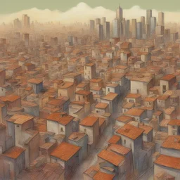 a city by Gilberto Hernández Ortega