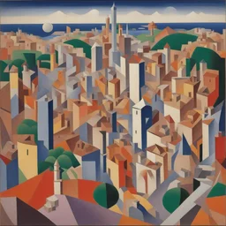 a city by Gino Severini