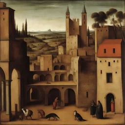 a city by Giorgione