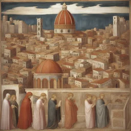 a city by Giotto