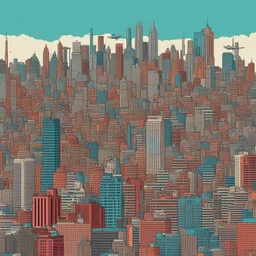 a city by Grégoire Guillemin