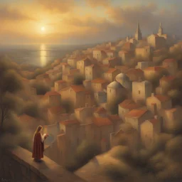 a city by Greg Olsen