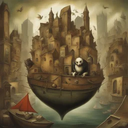 a city by Greg Simkins