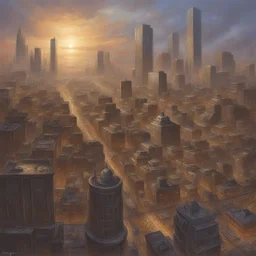 a city by Greg Staples