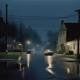a city by Gregory Crewdson