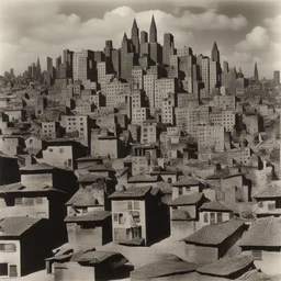 a city by Grete Stern