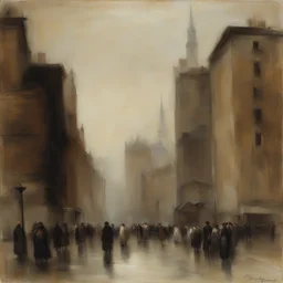 a city by Grigory Gluckmann