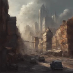 a city by Grzegorz Domaradzki
