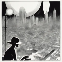 a city by Guido Crepax
