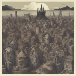 a city by Guillermo del Toro