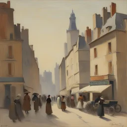 a city by Gustave Buchet