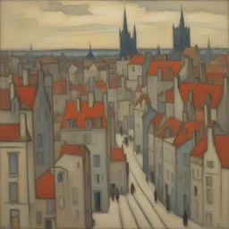 a city by Gustave De Smet