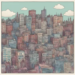 a city by Hannah Flowers