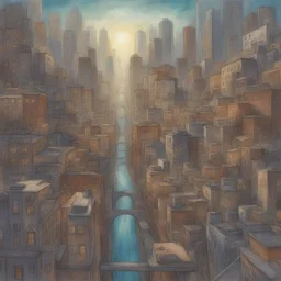 a city by Hannah Yata