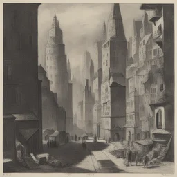 a city by Hans Arnold