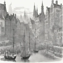 a city by Hans Christian Andersen