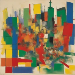 a city by Hans Hofmann