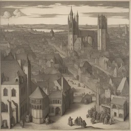 a city by Hans Holbein