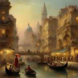 a city by Hans Zatzka