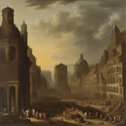 a city by Hans von Aachen
