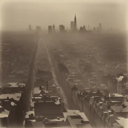 a city by Harold Cazneaux