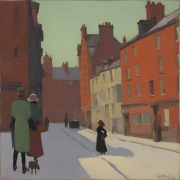 a city by Harold Gilman