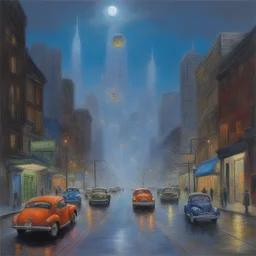 a city by Harrison Ellenshaw