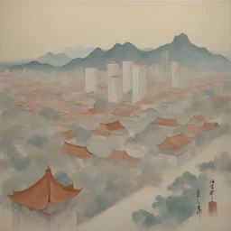 a city by He Jiaying