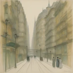a city by Hector Guimard